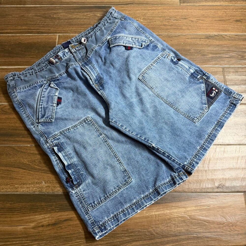 Vintage Y2K Phat Farm Baggy Denim Cargo Jorts